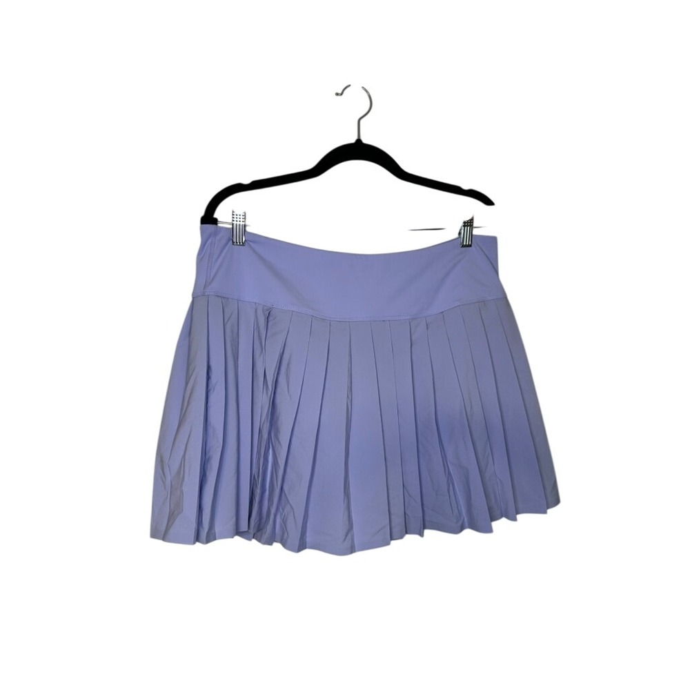 Apana XL Lavender Purple Tennis Skort Pleated Athleisure Activewear NWT